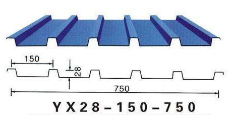YX28-150-750型彩钢板